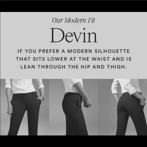 Ann Taylor Checkered Devin Fit pants - Picture 4 of 7